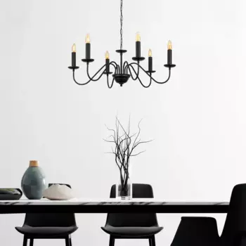 Люстра Opviq, черный