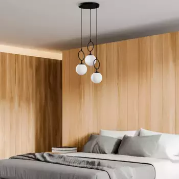 Люстра Opviq, черный