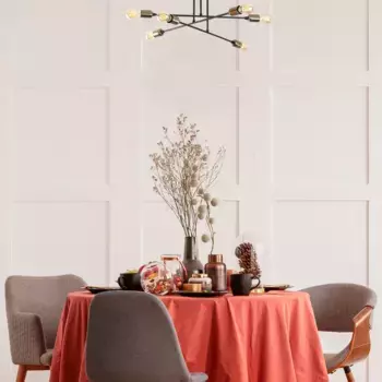 Люстра Opviq, черный