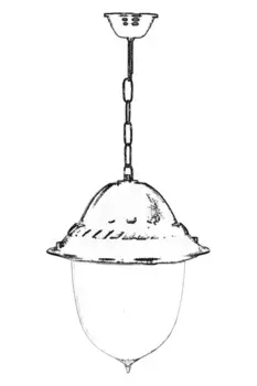 Люстра Opviq, черный