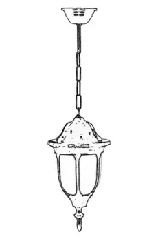 Люстра Opviq, черный