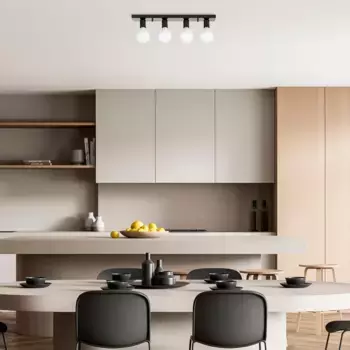 Люстра Opviq, черный