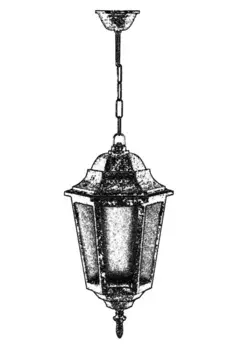 Люстра Opviq, коричневый