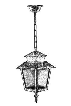 Люстра Opviq, коричневый