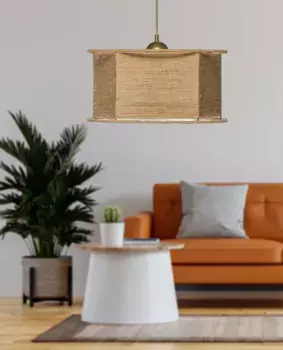 Люстра Opviq, коричневый