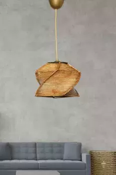 Люстра Opviq, коричневый