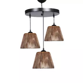 Люстра Opviq, коричневый