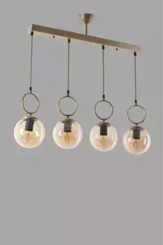 Люстра Opviq, медный