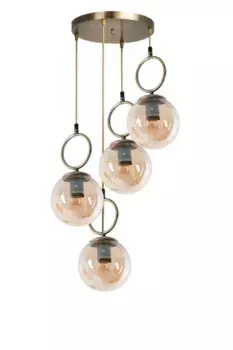 Люстра Opviq, медный