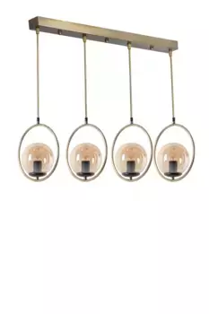 Люстра Opviq, медный