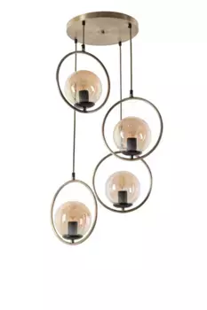 Люстра Opviq, медный