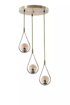 Люстра Opviq, медный