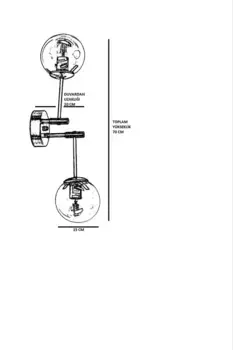 Люстра Opviq, медный