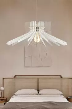 Люстра Opviq полумесяц-FLH2132, белый