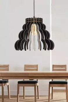 Люстра Opviq полумесяц-FLH2136, черный