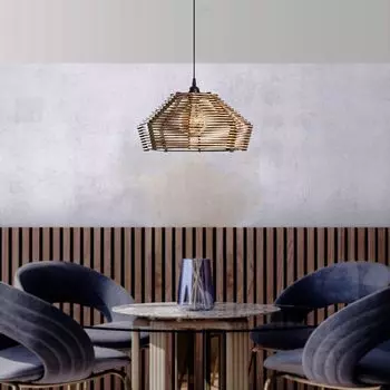 Люстра Opviq полумесяц-FLH2194, коричневый