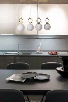 Люстра Opviq полумесяц-STL1804, золото