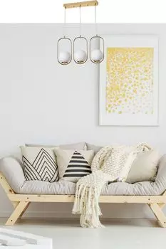 Люстра Opviq полумесяц-STL1810, золото