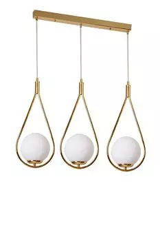 Люстра Opviq полумесяц-STL1819, золото