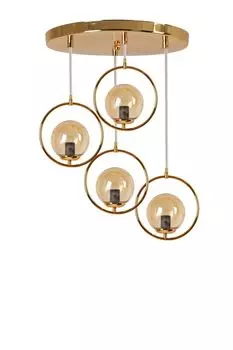 Люстра Opviq полумесяц-STL1843, золото