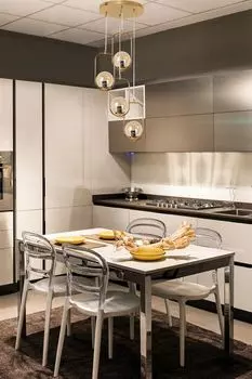 Люстра Opviq полумесяц-STL1848, золото