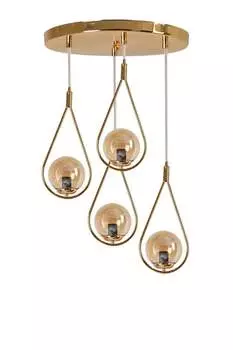 Люстра Opviq полумесяц-STL1852, золото