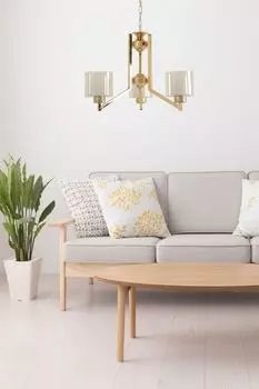 Люстра Opviq полумесяц-STL1901, золото