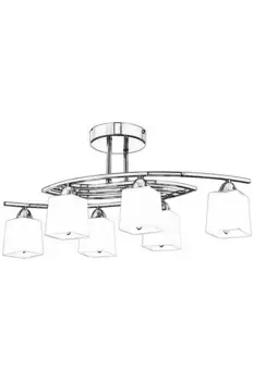 Люстра Opviq, серебряный