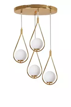 Люстра Opviq, золотой