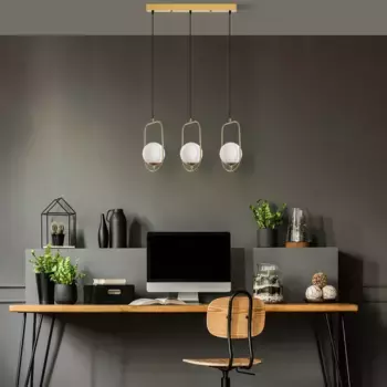 Люстра Opviq, золотой