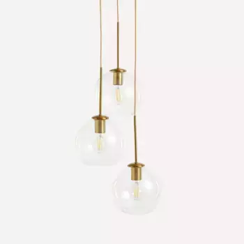 Люстра Prado El Corte Ingls из хрусталя и металла, золото