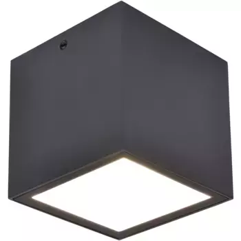 LUTEC Светодиодный настенный светильник для наружного освещения «GEMINI», источник света Светодиодный модуль | Светодиод прочно интегрирован, антрацит