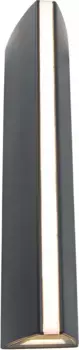 LUTEC Светодиодный настенный светильник для наружного освещения "LEO", источник света Светодиодный модуль | Светодиод прочно интегрирован Высота: 30 см, цвет anthrazit