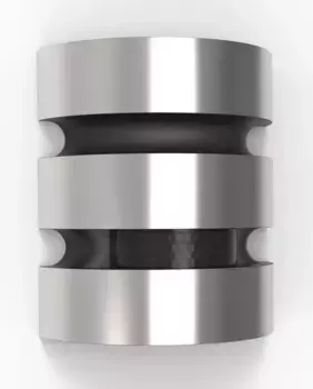 LUTEC Светодиодный настенный светильник для наружного освещения "MAYA", светодиодный модуль источника света | Светодиод прочно интегрирован Высота: 17,5 см, цвет edelstahlfarben