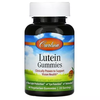 Лютеиновые Жевательные Резинки Carlson, манго, 46 конфет