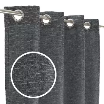 Люверсы для штор старый розовый 140х175 см плотные бархатные мягкие непрозрачные шторы Haus und Deko, серый