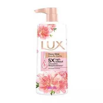 Lux Крем для душа Dewy Glow 450 мл, Pink