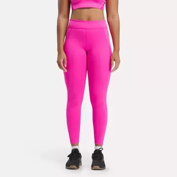 Lux Леггинсы с контуром Reebok, розовый