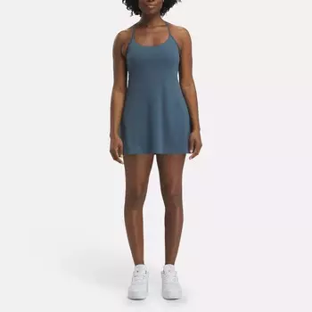 Lux Платье с бретелями Reebok, синий