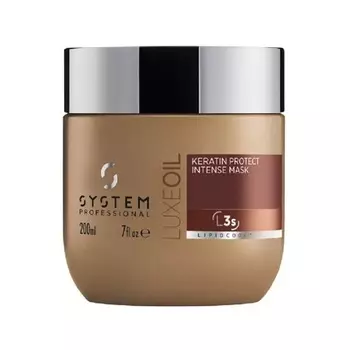 Luxeoil Питательная маска для волос Keratin Protect Intense Mask System Professional