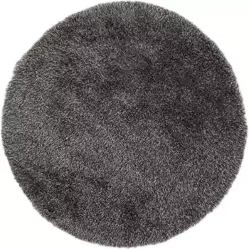 LUXOR Living высокий ворсовый ковер «Черчилль», круглый, высота 58 мм, особенно мягкий благодаря микрофибре, гостиная, цвет silberfarben