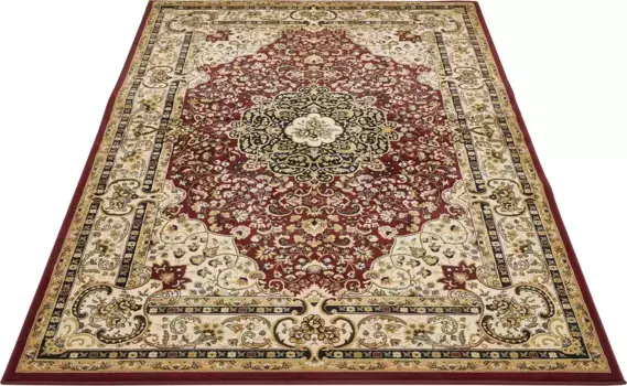 LUXOR живой ковер "Кендра", прямоугольный, восточный стиль, гостиная LUXOR living 200х285 см, красный