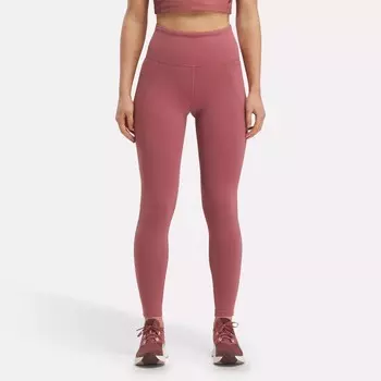 Люксовые леггинсы с высокой посадкой Reebok, цвет Sedona Rose