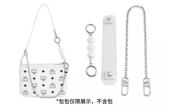 Luxury Care Artisan Workshop Металлический ремешок для сумки, женский, серебристый/золотистый/черный