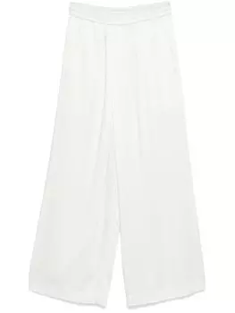 LVIR атласные брюки, белый