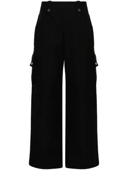 LVIR широкие брюки карго, черный