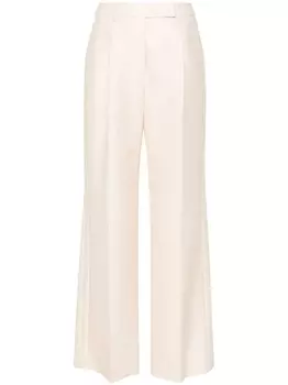 LVIR широкие брюки строгого кроя, нейтральный цвет