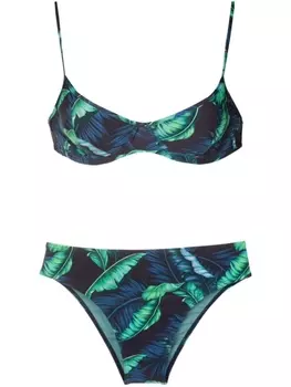 Lygia & Nanny бикини Lilica с принтом, синий