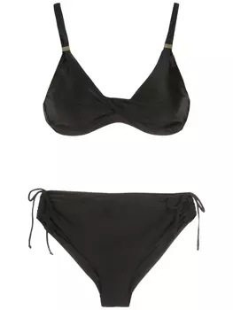 Lygia & Nanny бикини Marcela со сборками, черный