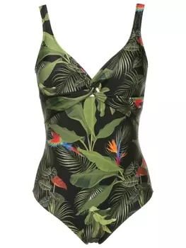 Lygia & Nanny купальник Maillot Adriana с принтом, зеленый